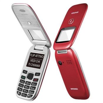 Brondi Window Telefono Cellulare 1.77pollici Dual Sim Rosso