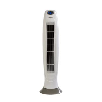 Ventilador De Columna Etesia, 24,3 X 86 X 24,3 Cm, Color Blanco, Gris