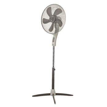 Ventilador De Pedestal Maestrale, 46,5 X 138 X 46,5 Cm, Color Gris