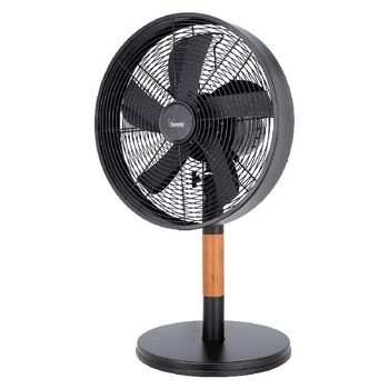 Ventilador De Mesa Brunale, 35 X 55 X 26 Cm, Color Marrón, Negro