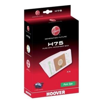 Bolsa Pure Hepa Hoover H75 Para Aspirador A Cubed 4 Unidades