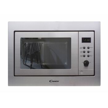 Candy Smart CMG2071DS, Microondas con Grill Rack, 20L, 700W, 6 Niveles,  Digital, 9 Programas, Bloqueo Seguridad, Plato 24,5CM, Express Cooking,  Temporizador, Descongelación Automática, Inox : : Hogar y cocina