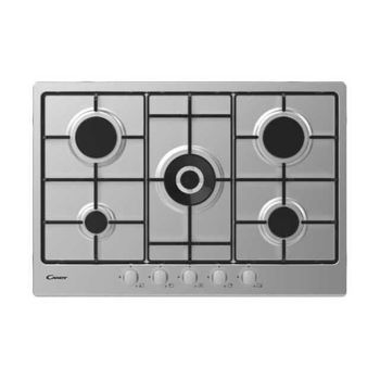 Candy Cel7p4wx Hobs Acero Inoxidable Built-in (placement) 75 Cm Encimera De Gas 5 Zona(s)