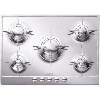 Placa Smeg P705es 72cm Inox Nat / But Gas