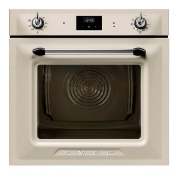 Horno Smeg Sop6900tp Crema Pirólisis