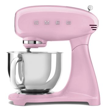 Robot De Cocina 800w, Anni50, Rosa Total Smf03pkeu Smeg