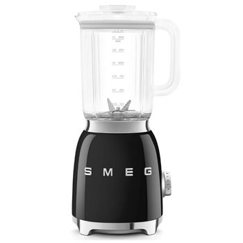 Batidora de Vaso - Smeg PBF01PBEU, 300 W, 0.6 litros, Azul, Portátil