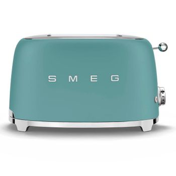 Tostador Smeg Tsf01egmeu Verde Esmeralda Mate