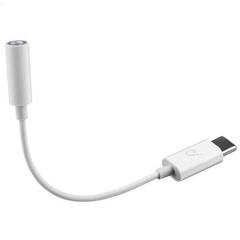 Vivanco Musicenablertypecw Cable De Audio 0,15 M Usb C 3,5mm Blanco