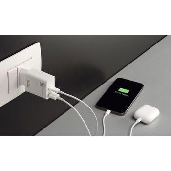 Cellularline Dual Charger - Iphone 8 Or Later