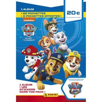 Paw Patrol Todos En Una Misión - 22 Mangas + 3 Gratis + 1 Álbum Panini