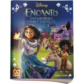 Set De Pegatinas Disney Encanto Álbum + Tarjetero Panini