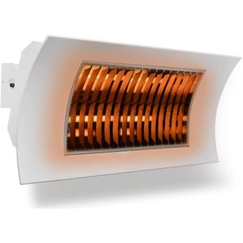 Lámpara De Infrarrojos Blanca De Onda Media Con Baja Luminiscencia Para Uso En Interiores Y Exteriores (siempre Que Esté En Una Zona Protegida). Potencia Total 2000w Con Dos Pasos 1000 Y 2000w. Protección Ipx 5 Contra Los Chorros De Agua. Se Controla 