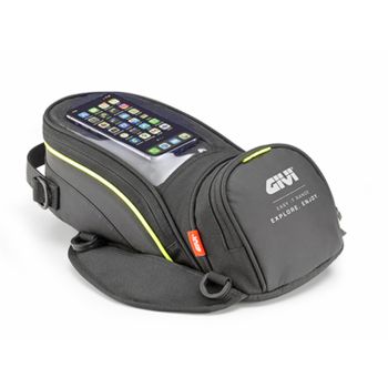 Bolsa Depósito Givi Para Moto Universal Capacidad 6l Color Negro