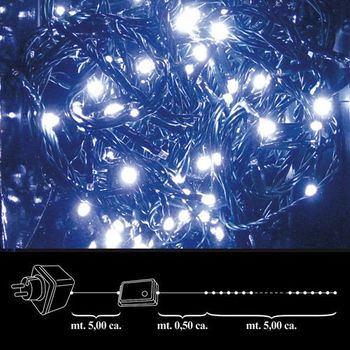 Luces Navidad 100 Leds Blanca Interior / Exterior Ip44 - Neoferr