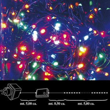 Luces Navidad 100 Leds Color Interior / Exterior Ip44 - Neoferr
