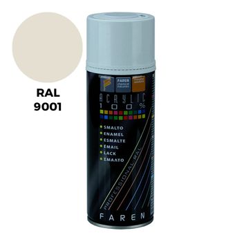 Spray Ral 9001 Blanco Crema 400ml