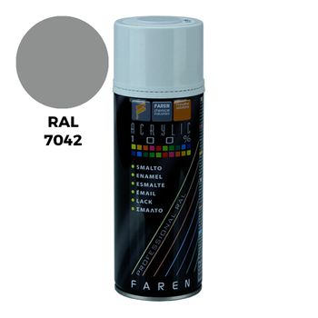 Spray Ral 7042 Gris Trafico 400ml