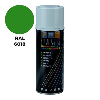 Spray Ral 6018 Verde Amarillento 400ml.