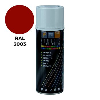 Spray Ral 3003 Rojo Rubí 400ml