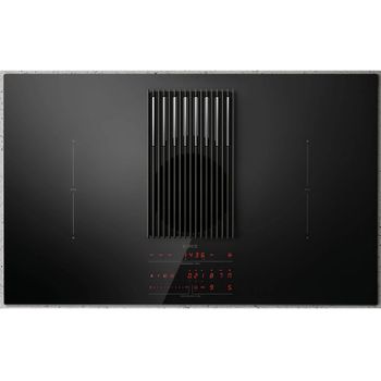 Elica Placa De Inducción 83cm 4 Fuegos 7400w Negra - Prf0147744