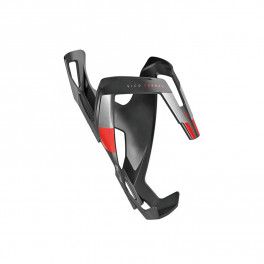 Elite Portabidon Vico Carbono Negro Mate Rojo