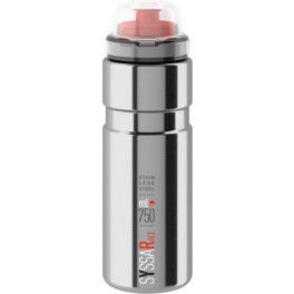 Elite Bidon Syssa Aluminio 750 Ml Plata Brillo