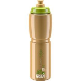 Elite Bidon Jet Green Brown 950 Ml Verde/marron Logo Blanco