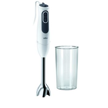 ▷ Braun MQ 5235 WH 0,5 L Batidora de vaso 1000 W Gris, Blanco