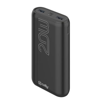 Celly Pbpd20000evobk Batería Externa 20000 Mah Negro