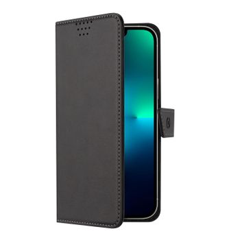 Celly Wallymag Funda Para Teléfono Móvil 17 Cm (6.7') Funda Cartera Negro