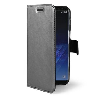 Celly Air Funda Para Teléfono Móvil 15,8 Cm (6.2') Funda Cartera Plata