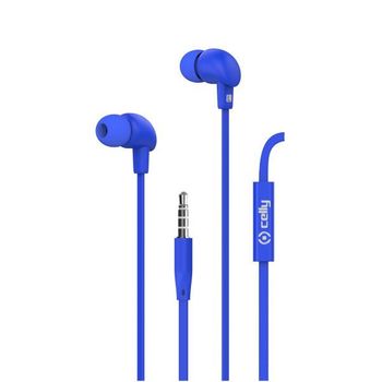 Celly Up600bl Auricular Y Casco Auriculares Alámbrico Dentro De Oído Llamadas/música Azul