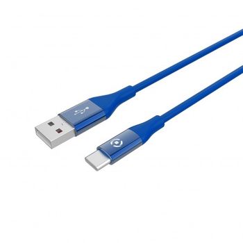 Celly - Usbtypeccolorbl Cable Usb 1 M Usb 2.0 Usb A Usb C Azul