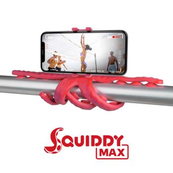 Celly Squiddy Max Tripode Smartphone/cámara De Acción 6 Pata(s) Rojo