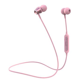 Celly Bh Stereo 2 Auriculares Inalámbrico Dentro De Oído, Banda Para Cuello Llamadas/música Microusb Bluetooth Rosa