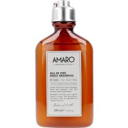 Farmavita Amaro All In One Daily Shampoo Nº1924 Hairbeardbody 250 Ml Hombre