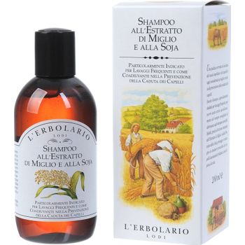 L'erbolario Champú Con Extracto De Mijo Y Soja 200 Ml