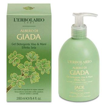 L'erbolario Gel Limpiador Facial Arbol De Jade 280 Ml