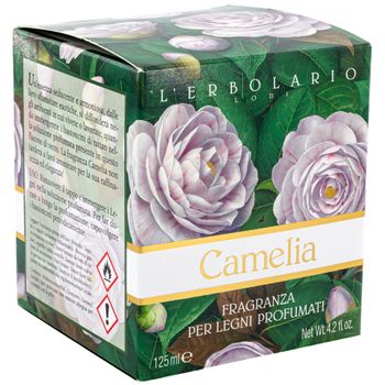 L'erbolario Palillos De Madera Fragancia Camellia 125 Ml