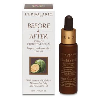 L'erbolario Antes Y Después Sérum Protector Antiedad 28 Ml