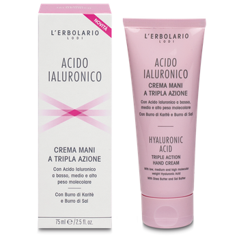 L'erbolario Ácido Hialurónico Crema De Manos 75 Ml