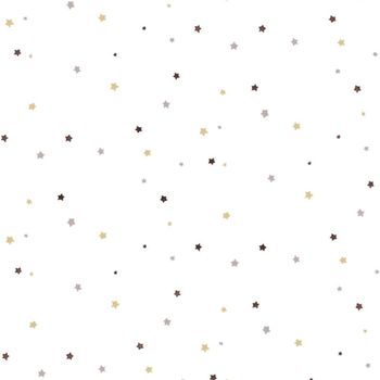 Papel Pintado Mondo Baby Little Stars Beige Y Blanco Noordwand