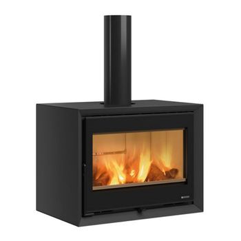 Nordica Extraflame Estufa De Leña Negra De 8,8kw. - 7115000