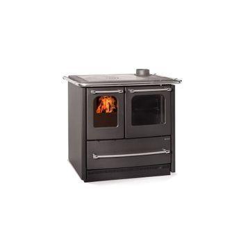 Cocina De Leña Nordica Extraflame Sovrana Easy Evo 2.0 Negro