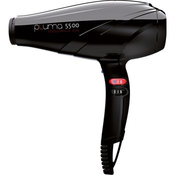 Secador De Pelo Profesional Gama Pluma Iónico 5500 Negro