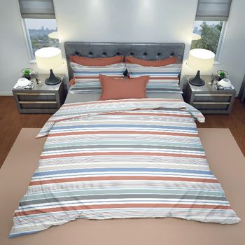 Ropa De Cama Lucas, 240 X 290 Cm, Color Multicolor