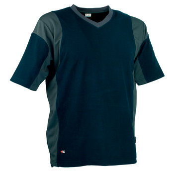 Camiseta Java Azul Marino / Gris Oscuro Cofra  Xl