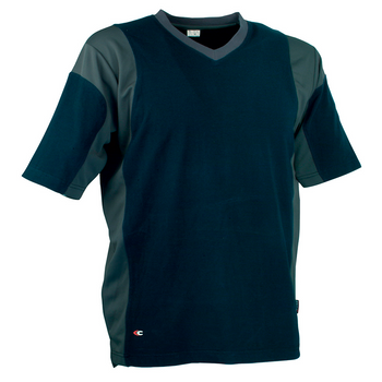 Camiseta Java Azul Marino / Gris Oscuro Cofra  2xl