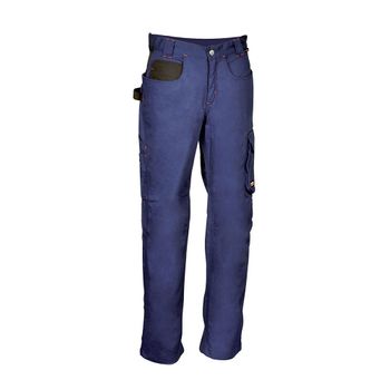 Calças Woman Walklander Azul Marinho Preto Cofra Tamanho 48